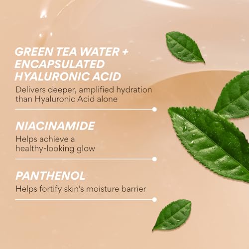 innisfree Green Tea Seed Hydrating Serum with Hyaluronic Acid & Niacinamide, Korean Face Serum for Glow & Skin Barrier Suport, Available in Refill & Sets