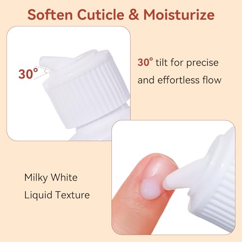 Makartt Cuticle Remover Kit - Nail Care Kit with Cuticle Oil Pen, Cuticle Trimmer, Nail File & 120ml Cuticle Remover Liquid, Nail Manicure Kit for Cuticle Softener & Moisturize