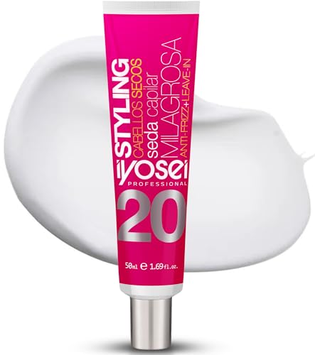 Professional Miracle Hair Silk No. 20 Leave‑In Hair Treatment Oil for Frizzy, Dry, Damaged Hair – Anti Frizz Hair Serum & Heat Protectant for Hair Repair, Frizz Control & Shine