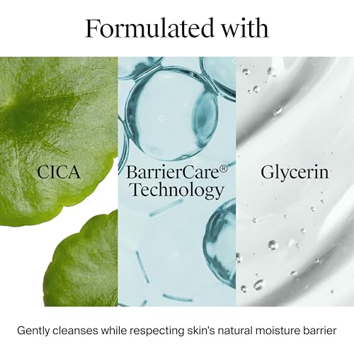 Neutrogena Ultra Gentle Foaming Facial Cleanser, Fragrance Free Hydrating Face Wash for Sensitive Skin, Daily Non Over Drying Makeup Remover, Hypoallergenic, Soap & Dye Free, Non-Comedogenic, 16 Fl Oz