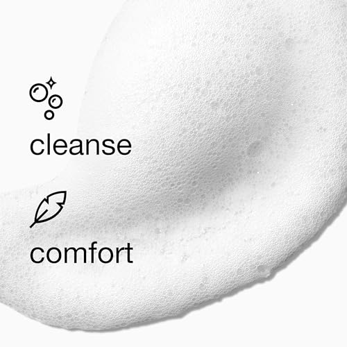 Clinique 3-Step Extra Gentle Mild Cleansing Foam Face Cleanser | For Dry + Sensitive Skin | Non-Irritating, Cleansing + Comforting, 4.2 Fl Oz
