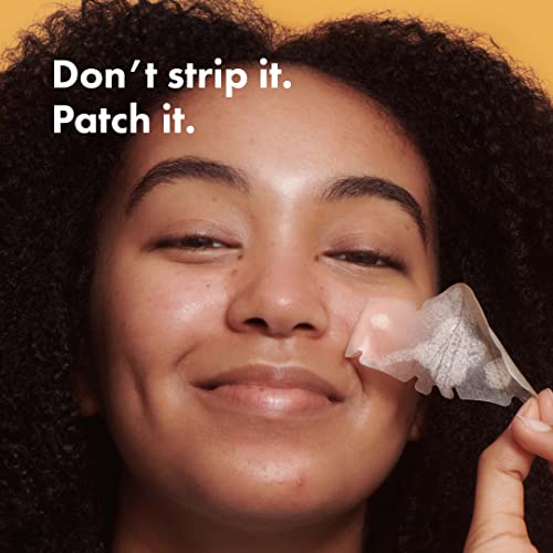 Mighty Patch Nose Pimple Patches from Hero Cosmetics, Large Hydrocolloid Pore Strips, Dermatologist Approved, Overnight, Blackhead Remover Strip to Absorb Acne Nose Gunk from Face, 10 Count