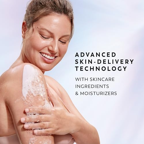 Olay Super Serum Body Wash for Rough & Bumpy Skin, Hydrating & Renewing Serum Complex with Exfoliating Minerals for Luminous Skin, 18.5 fl oz