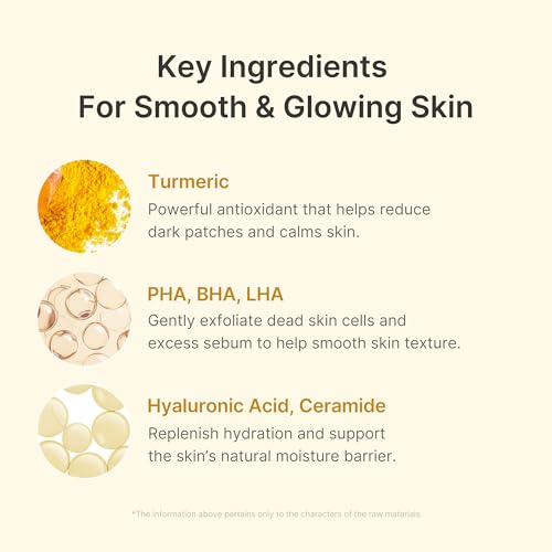 medicube Body Peel Shot with Turmeric | Gentle Body Exfoliating Serum with BHA, LHA & PHA for Dead Skin Cells, Uneven Looking Skin & Excess Sebum | 9.46 fl.oz