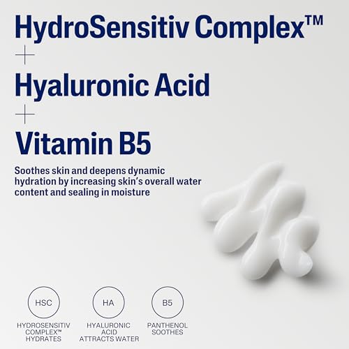 CETAPHIL Deep Hydration Refreshing Eye Serum, 0.5 fl oz, 48Hr Hydrating Under Eye Cream to Reduce the Appearance of Dark Circles, With Hyaluronic Acid, Vitamin E & B5 (Packaging May Vary)
