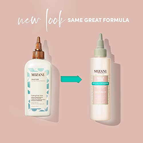 Mizani Scalp Care Calming Scalp Lotion - Soothing Dandruff Treatment, Anti Flake, With Eucalpytus, Avocado Oil & Menthol, Silicone-Free, Paraben-Free