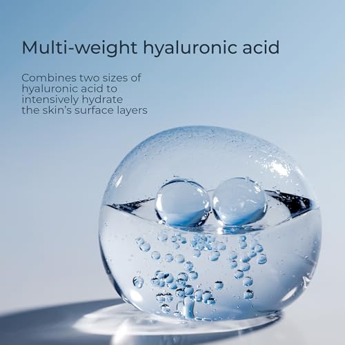 Eucerin Immersive Hydration Smoothing Face Serum, Ultra-Lightweight Hyaluronic Acid Serum Reduces the Look of Fine Lines and Wrinkles, 1 Fl Oz Bottle