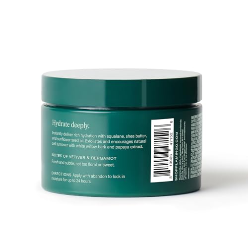 Flamingo Deep Nourishing Cream for Women - 24 Hour Moisturizing Body Cream for Dry Skin - 10 fl oz