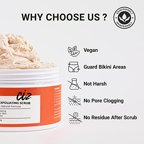 Bikini Area Exfoliator, Exfoliating Scrub for Bikini Area, Ingrown Hair Treatment for Bikini Area, Razor Bump Treatment for Bikini Area, Sugar Scrub for Bikini Area, Shaving Exfoliator Scrub for Women