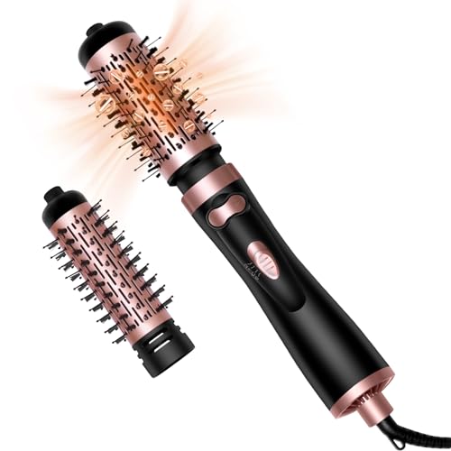 3-in-1 Round Hot Air Spin Brush Set with 2 Brushes
