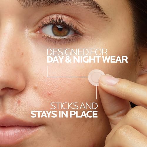 La Roche-Posay Effaclar Multi-Target Blemish Patches, Hydrocolloid Pimple Patches For Face Shields, Targets & Absorbs, Suitable Under Makeup, 22 Patches, 12 Small Size & 10 Medium Size