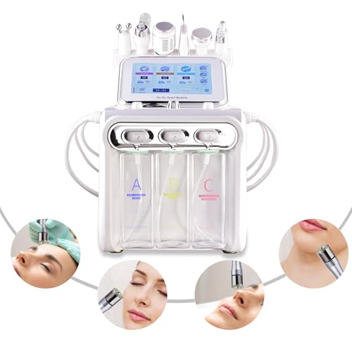 Hydrogen Oxygen 7 in1 Diamond Microdermabrasion Machine，Facial Peeling Skin Care for Salon Personal Home Use