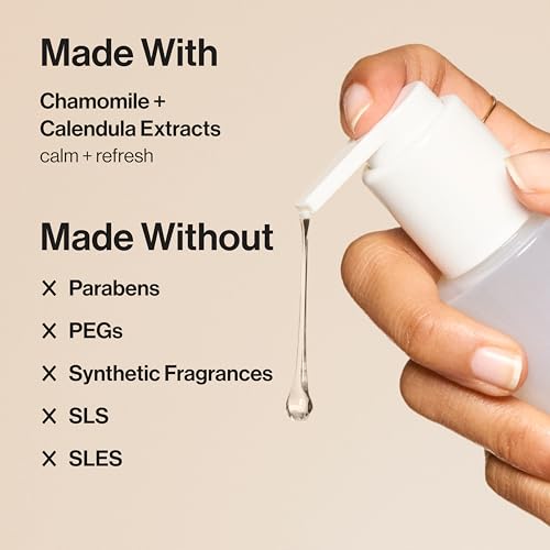 Honest Beauty Gentle Gel Daily Face Cleanser, Calms, Refreshes, Hydrates, Vegan Safe for Sensitive Skin, 5 fl oz