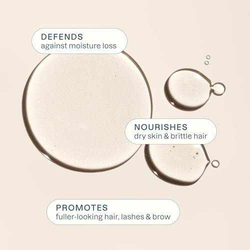 Cliganic Organic Castor Oil, 100% Pure (8oz with Eyelash Kit) - For Eyelashes, Eyebrows, Hair & Skin | Bulk, Natural Cold Pressed Unrefined Hexane-Free | DIY Carrier Oil