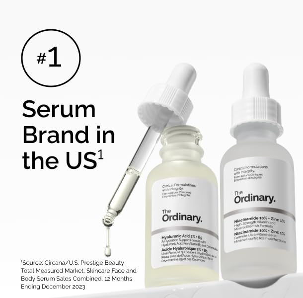 The Ordinary Multi-Peptide + Copper Peptides 1%, Anti-Aging Serum for Fine Lines and Skin Elasticity