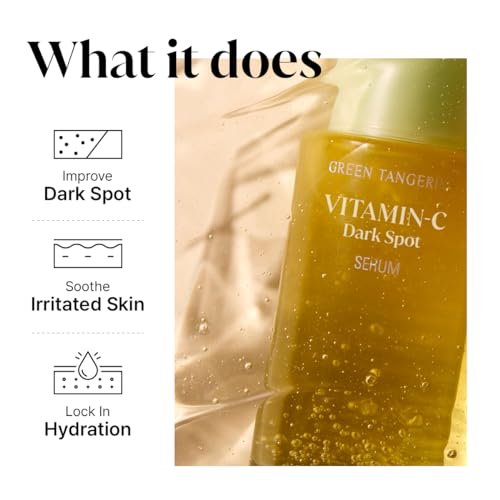 GOODAL Green Tangerine Vitamin C Serum, Korean Skin Care - Advanced Version 1.02 fl oz