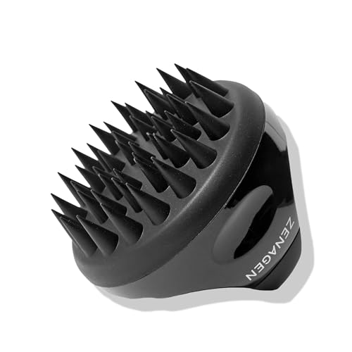 ZENAGEN Scalp Massager | Stimulates Scalp Circulation, Enhances Product Absorption, Promotes Relaxation & Scalp Health, Ergonomic Design, All Hair Types 1 ea