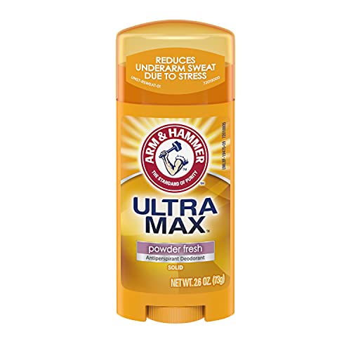 Arm & Hammer Deodorant 2.6oz Solid Ultra Powder Fresh (Oval) (3 Pack)