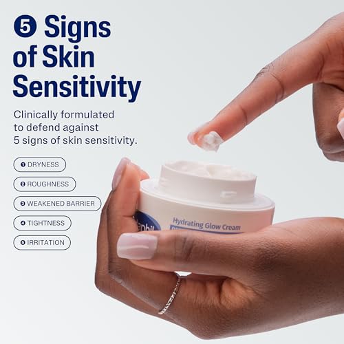 Cetaphil Deep Hydration Healthy Glow Daily Face Cream, 1.7 oz, 48 Hour Dry Skin Face Moisturizer for Sensitive Skin, With Hyaluronic Acid, Vitamin E & Vitamin B5