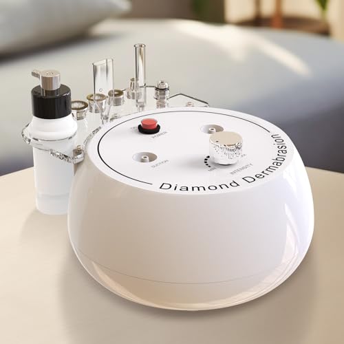 Diamond Microdermabrasion Machine,Mcwdoit 3 in 1 Dermabrasion Facial Machine for Exfoliation & Blackhead Removal,Home Spa Use Facial Skin Care Device
