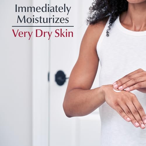 Eucerin Advanced Repair Body Cream for Very Dry Skin, Fragrance Free Daily Body Moisturizer, 16 Oz Jar