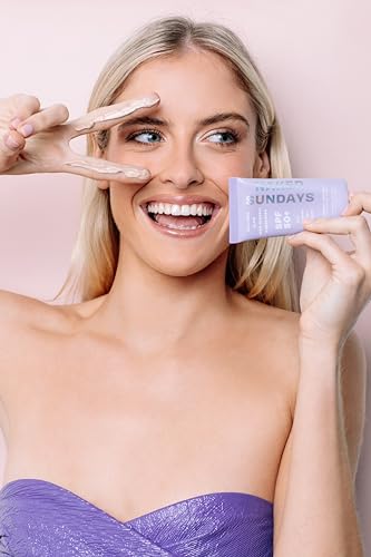 Naked Sundays SPF 50 Daily Facial Moisturizer & Sunscreen Primer | Zinc Oxide Face Lotion with Hydrating, Glow-Boosting Skincare | Lightweight Broad-Spectrum UVA/UVB Protection, 50ml