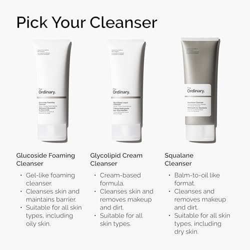 The Ordinary Squalane Cleanser, Facial Cleansing Balm and Hydrating Makeup Remover
