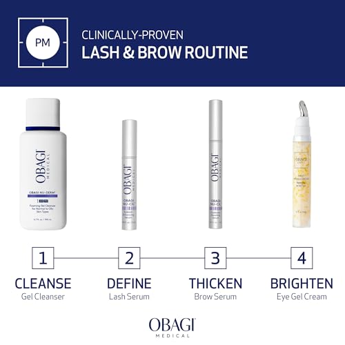 Obagi Nu-Cil Eyelash Enhancing Serum – Nourishing Lash Serum with Biotin for Thicker & More Defined-Looking Lashes