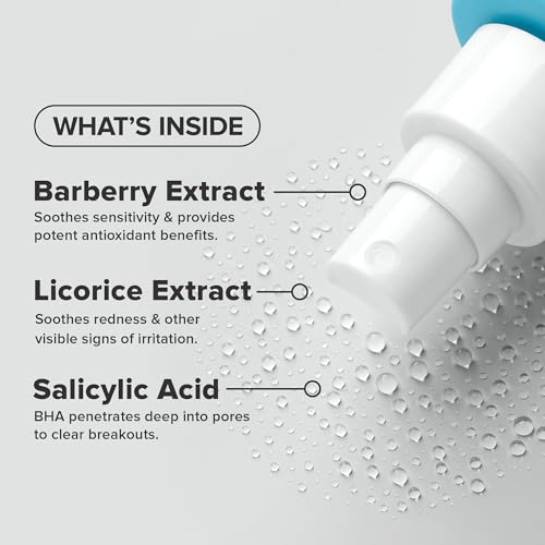 Paula's Choice CLEAR Exfoliating Back & Body Acne Spray, Bacne Spray with 2% BHA Salicylic Acid Back Acne Treatment for Clogged Pores, Blackheads & Breakouts, Alcohol-Free, Fragrance-Free, 4 Fl Oz