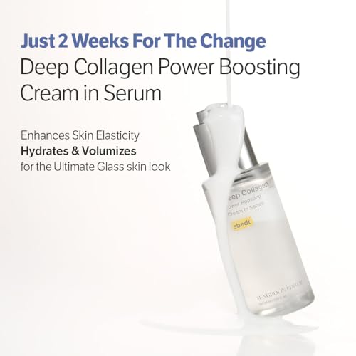 SUNGBOON EDITOR Deep Collagen Serum | Volufiline + Collagen + Niacinamide | Hydrating & Smoothing Care | Korean Skincare, 1.01 fl oz