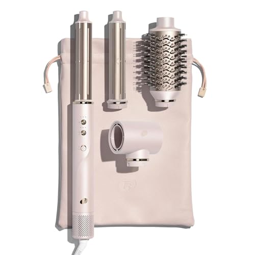 T3 Aire 360 Multi-Styler & Blowout System with Luxe Carrying Case, Rapid Drying Hair Dryer, Ceramic Curling Attachments, Oval Brush & Drying Concentrator | Blowouts & Long-Lasting Curls