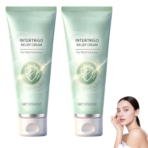 2PCS Intertrigo Cream – Skin Fold Care & Chafing Support Cream, Supports Skin Comfort, Fast-Drying Non-Greasy Formula for Daily Use