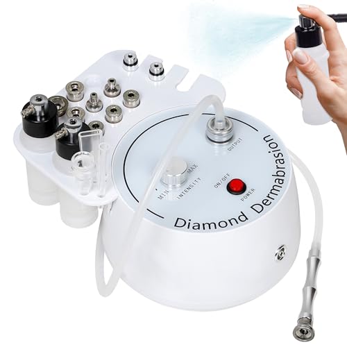 Kendal Microdermabrasion Machine Professional, 3 in 1 Diamond Dermabrasion Machine, Facial Beauty Equipment for Dermabrasion, Vacuum Blackhead Removal & Spray Moisturisation, Esthetician Supplies.