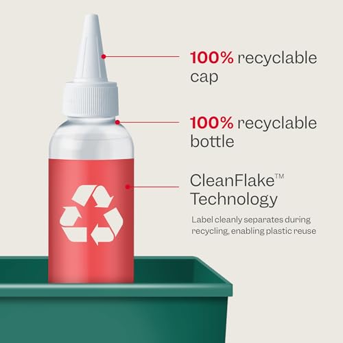 Renpure Apple Cider Vinegar Scalp Serum – Plant-Based Detoxifying Hydration for Softer, Shinier Hair – Itchy Scalp Treatment with Ginger Root & Peppermint Leaf, 4 Fl Oz