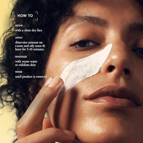 philosophy purity made simple pore extractor clay face mask - with purifying white kaolin clay, salicylic acid & natural exfoliants – removes impurities and reduces the appearance of pores