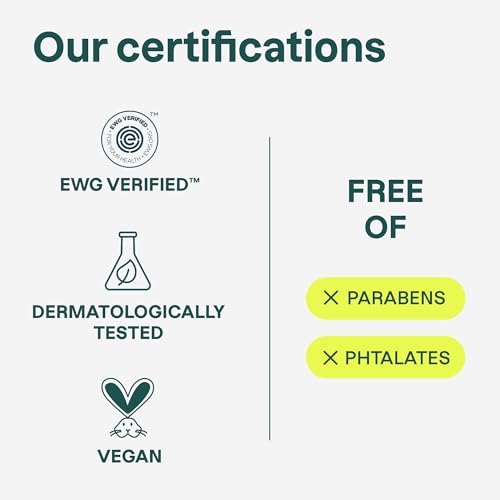 ATTITUDE Body Cream, EWG Verified Moisturizer, Vegan Moisturizing Products For Dry Skin, Dermatologically Tested, Pear & Amber Scent, 8 Fl Oz