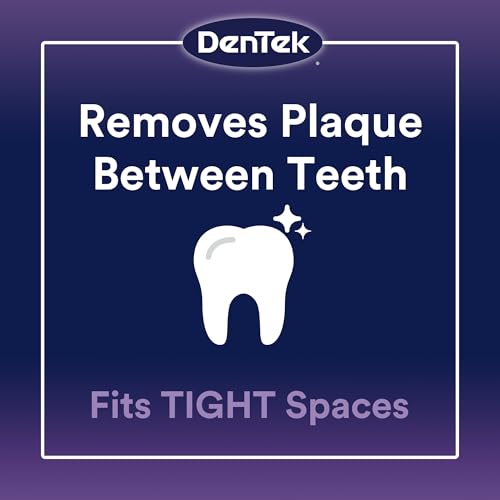 DenTek Easy Brush Plaque Control Interdental Cleaners, Tight, 16 Count