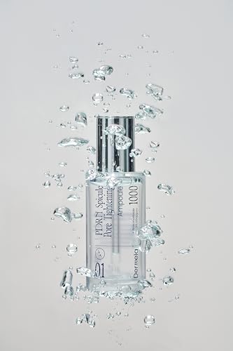PDRN Spicule Ampoule 1.69 fl oz, Pore-Tightening Serum with 1000ppm Spicules, Centella & Hyaluronic Acid for Sensitive & Acne-Prone Skin | Home Derma Care Treatment, K-beauty Skincare