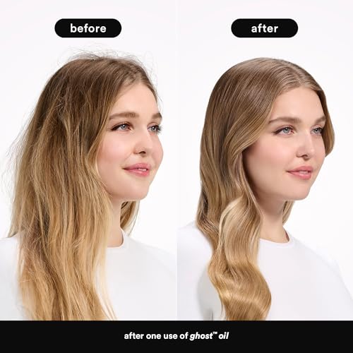 VERB Ghost Oil - Weightless Hair Oil for Fine to Medium Hair - Smooths Frizz, Adds Shine - No Parabens, Gluten or Harmful Sulfates