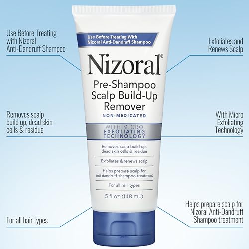 Nizoral Pre-Shampoo Scalp Build-Up Remover - Exfoliates and Renews Helps Prepare for Anti-Dandruff Shampoo Treatment, 5 oz