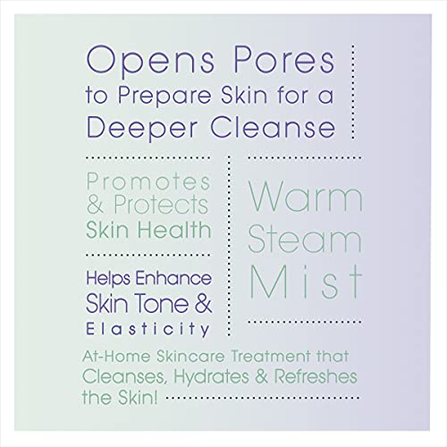 True Glow by Conair Facial Steamer - Face Steamer for Facial Deep Cleaning - Home Facial Spa