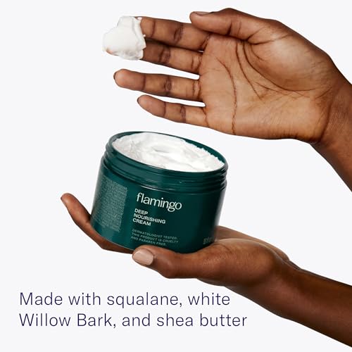 Flamingo Deep Nourishing Cream for Women - 24 Hour Moisturizing Body Cream for Dry Skin - 10 fl oz