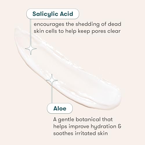 Proactiv+ Smoothing BHA Cleanser, 6 oz, Unscented Acne Treatment for All Skin Types, 1% Salicylic Acid Cleanser with Soothing Aloe