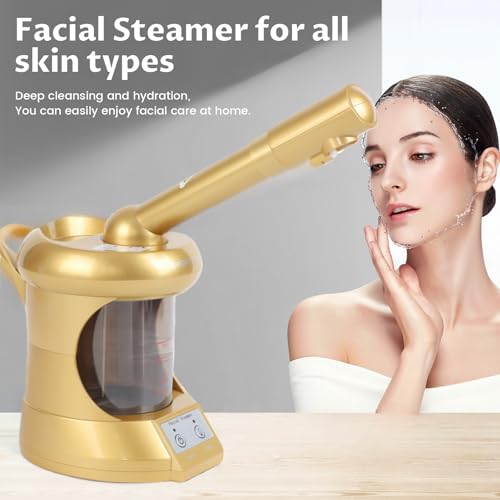 Facial Steamer,Face Steamer for Facial Deep Cleaning, Steamer for Facial for Personal Care or Spa, Moisturizing and Hydrating.