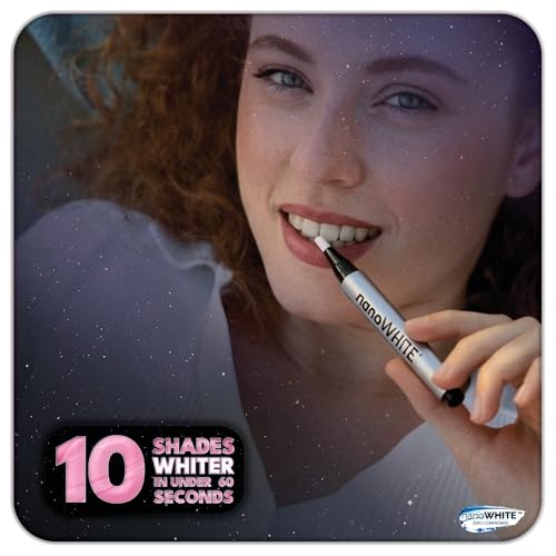 3-in-1 Professional Teeth Whitening Pen | Enamel Repairing Tooth Whitener with Nano-Hydroxyapatite & Dual Peroxide Gel | Instant Results & Zero Sensitivity | 30+ Uses