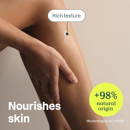 ATTITUDE Body Cream, EWG Verified Moisturizer, Vegan Moisturizing Products For Dry Skin, Dermatologically Tested, Pear & Amber Scent, 8 Fl Oz