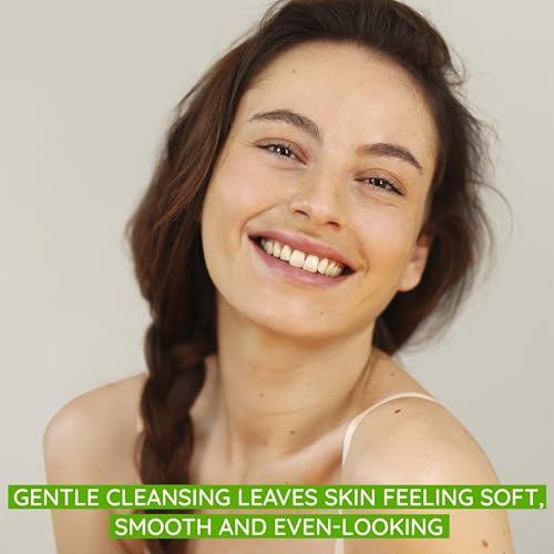 Aveeno Clear Complexion Foaming Oil-Free Facial Cleanser with Soy Extract & 0.5% Salicylic Acid, Acne Treatment Face Wash for Acne-Prone Skin, Sulfate-Free & Hypoallergenic, 6 fl. oz