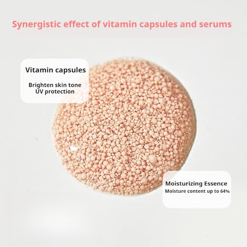 Facial Sunscreen SPF 30 - Hyaluronic Acid + Niacinamide, Vitamin C Antioxidant, Hydrating Moisturizer, Non-Greasy, No White Cast, Broad-Spectrum UV Protection, 1.01 fl oz