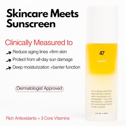 | PLUXOS 47 | SUNSCREEN + SKINCARE SPF 47 FACE MIST SPRAY (Vanilla) | SUN DEFENSE COMPLEX CARE | Apply Over Makeup, Broad Spectrum, Clear, Light, Vegan, Hydrate, Fight Acne, Anti-Aging, Cell Repair