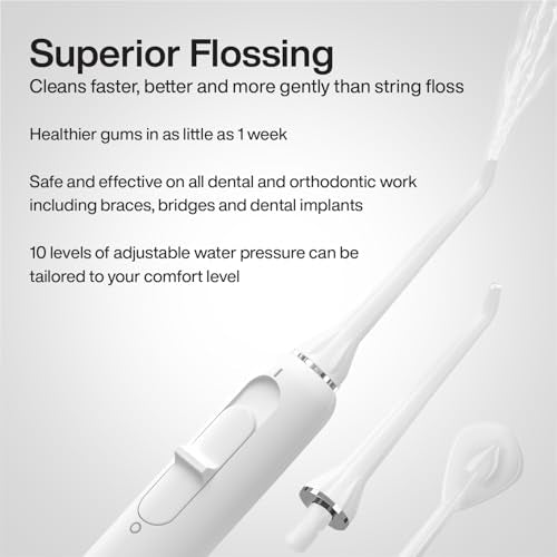 AquaSonic Home Dental Center PRO – Brushing & Flossing Made Easy – Brush & Floss – Power Toothbrush & Water Flosser – Whiter Teeth & Healthier Gums